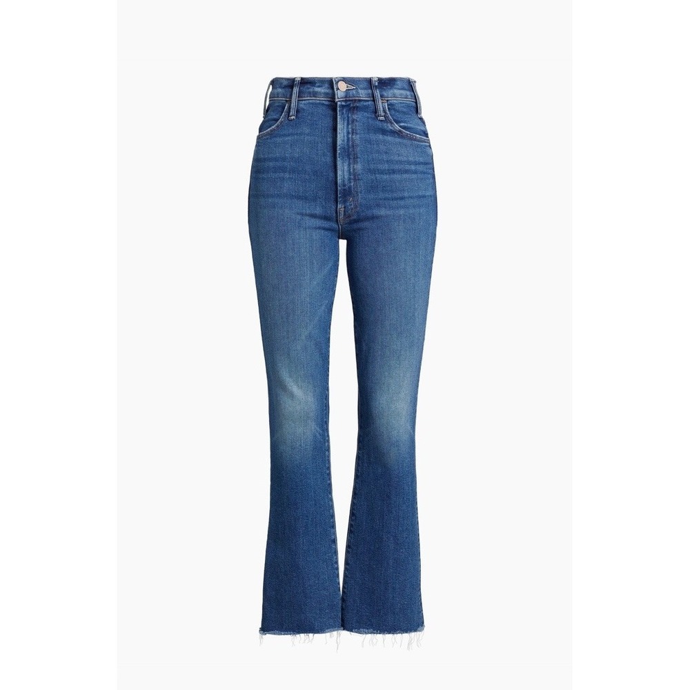 mother the hustler ankle fray home movies Size 26 Raw Hem 22in